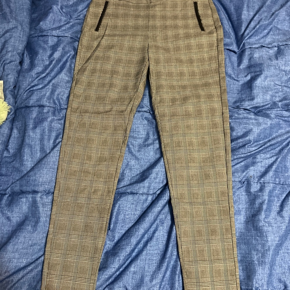 Juniors Plaid Pants